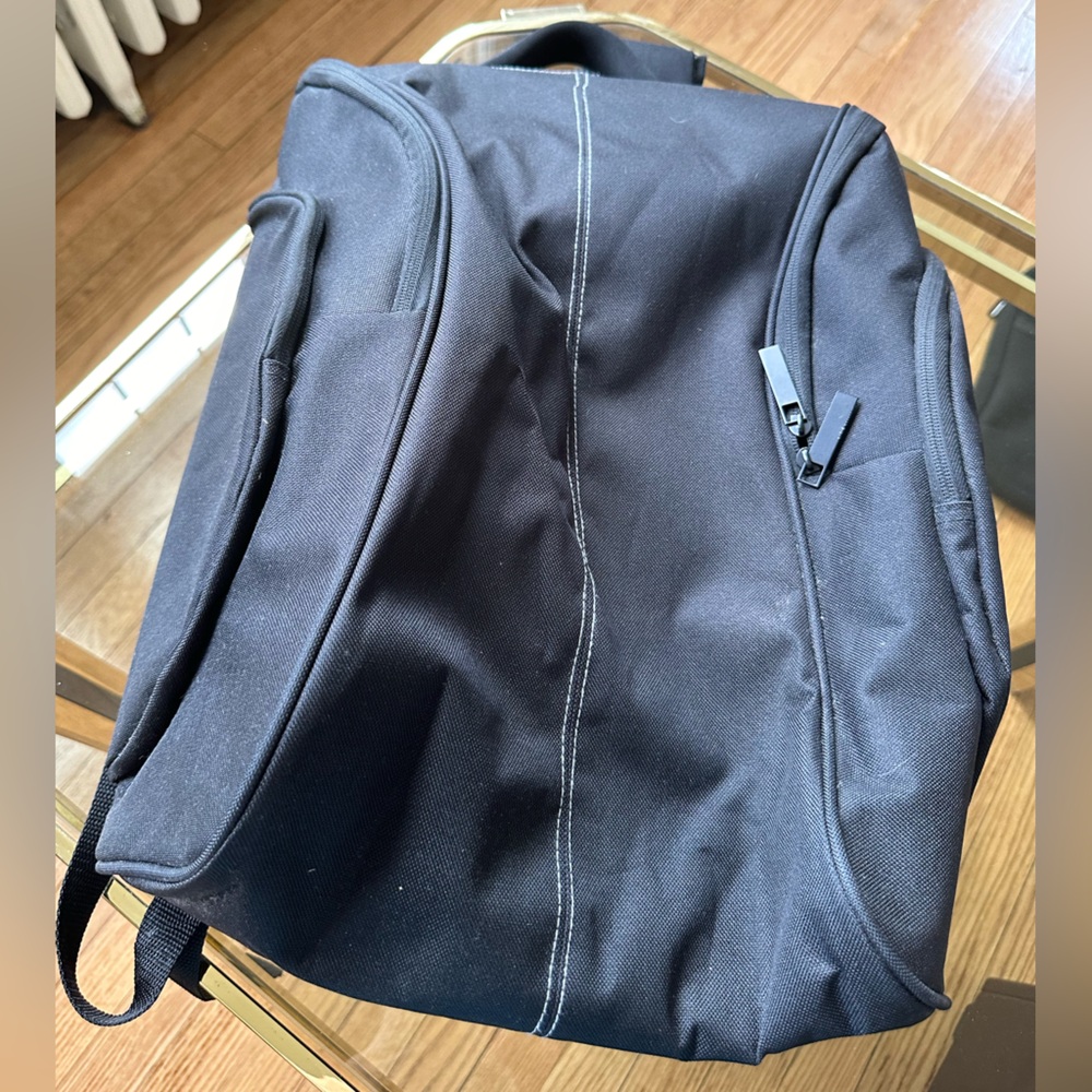 Black Backpack.